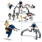 Lego star wars 75372 clone trooper en battle droid battle pack