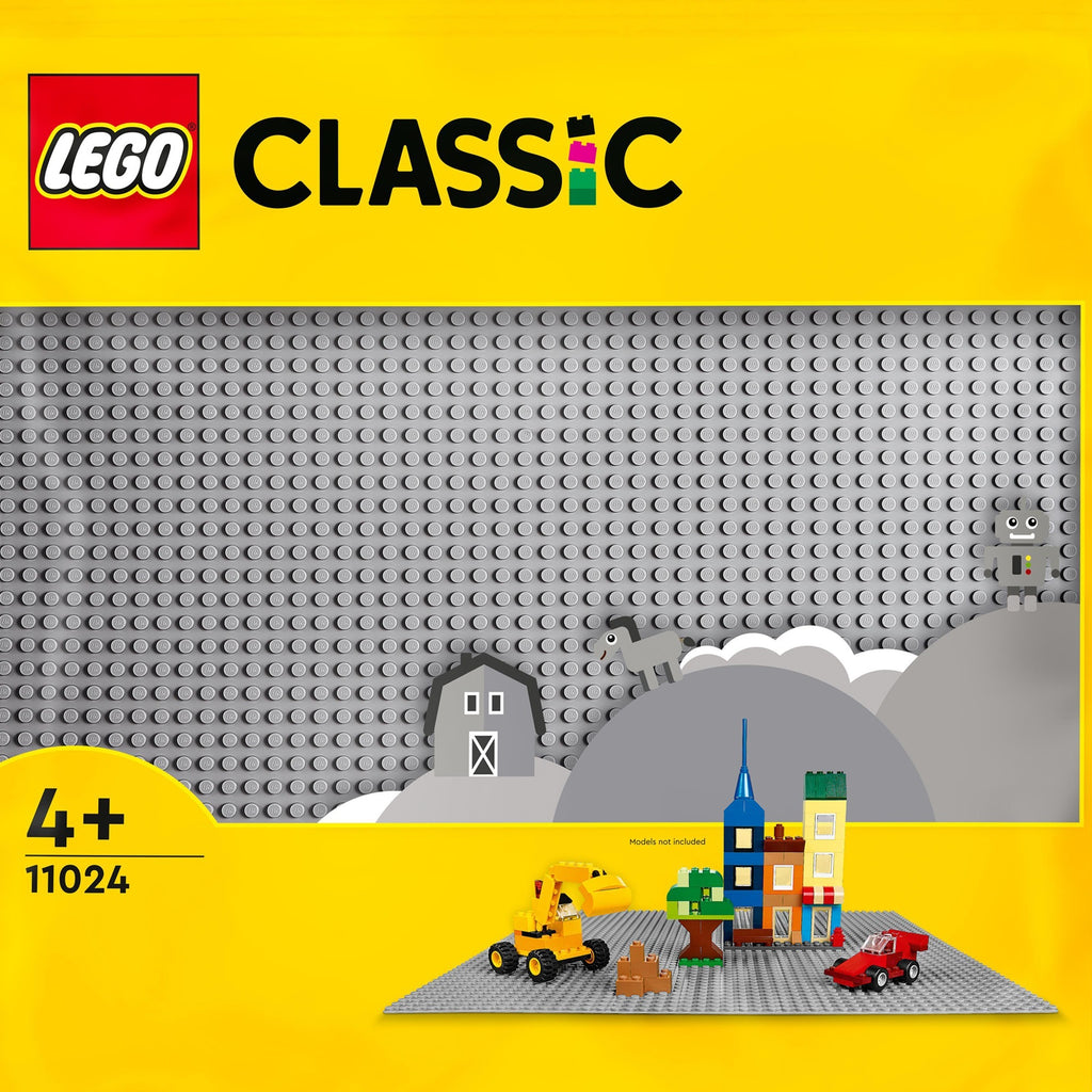 Lego classic 11024 grijze bouwplaat