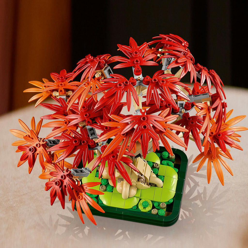 LEGO - the botanical collection - japanse esdoorn bonsaiboompje constructiespeelgoed (10348)