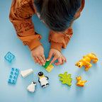 LEGO - duplo town 10442 families van wilde dieren: pinguïns en leeuwen