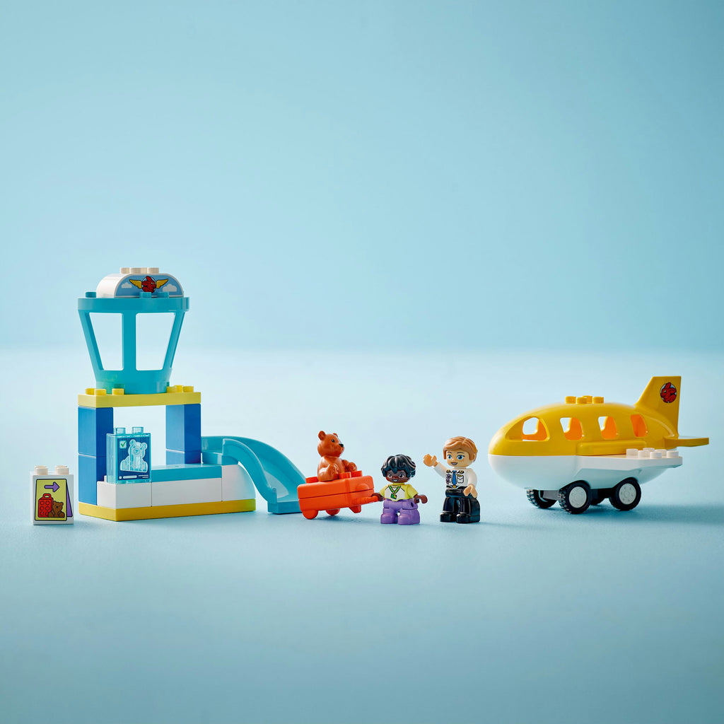 Lego duplo 10443 voor het eerst op het vliegveld