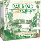White Goblin Games - White Goblin Games railroad ink (natuurgroene versie) dobbelspel (nederlands 1 - 4 spelers 30 minuten vanaf 8 jaar)