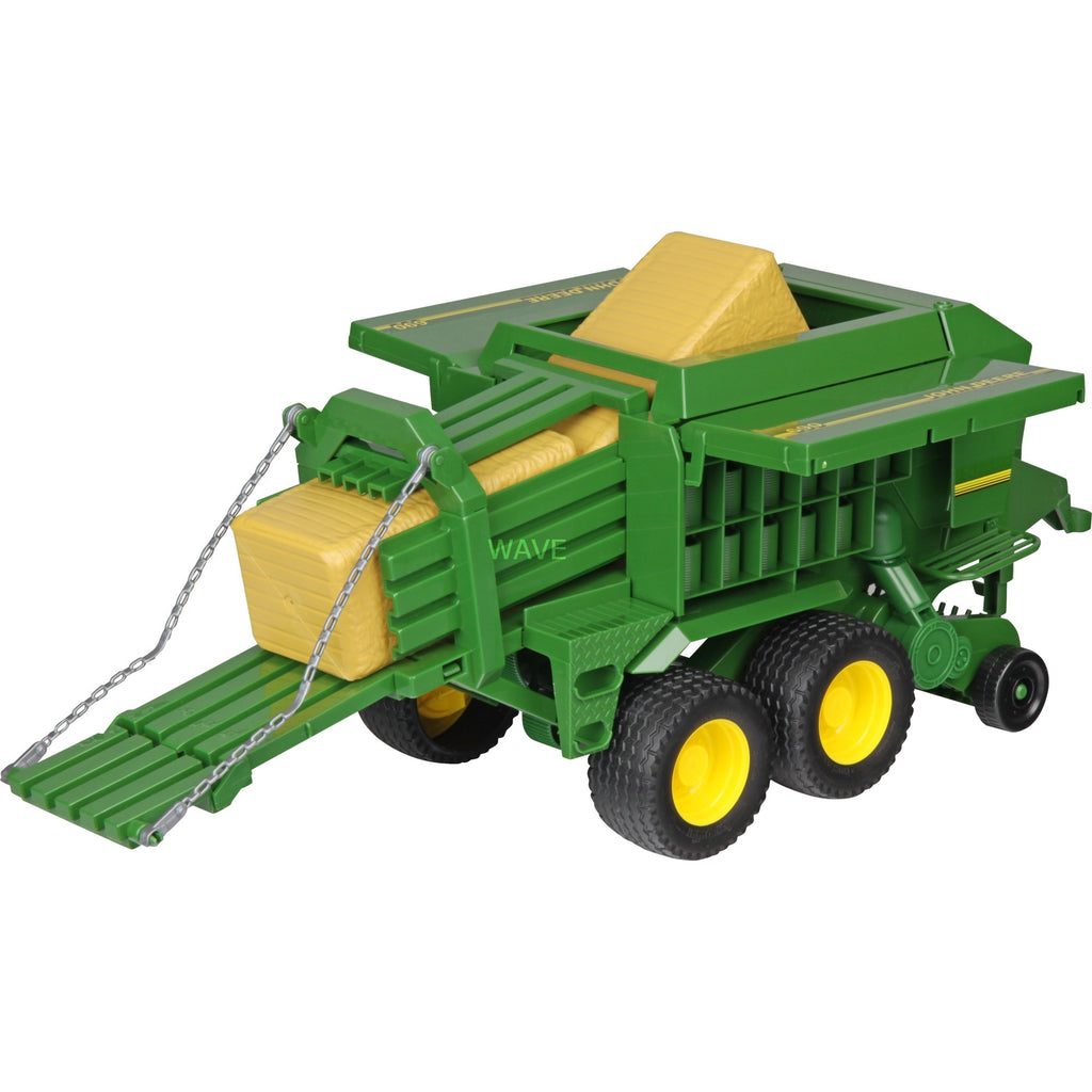 Bruder speelgoed | miniature vehicles - john deere balenpers (02017)