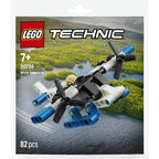 LEGO - technic 30736 wit watervliegtuig