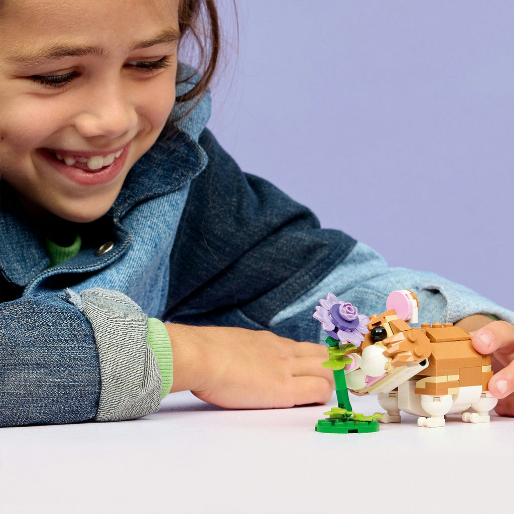 LEGO - ® creator 3in1 schattige hamster met bloem - 31376
