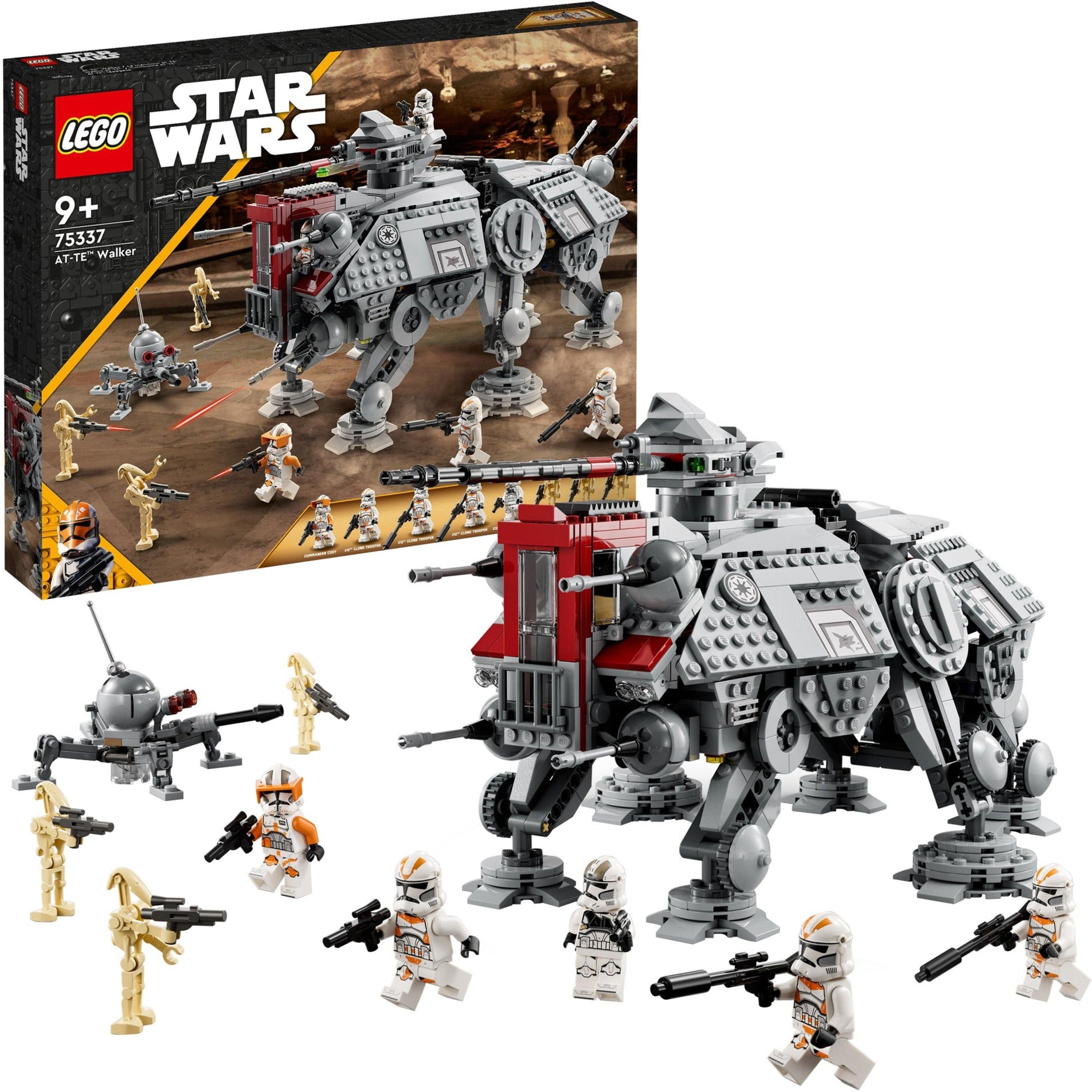 Lego star wars 75337 at-te walker