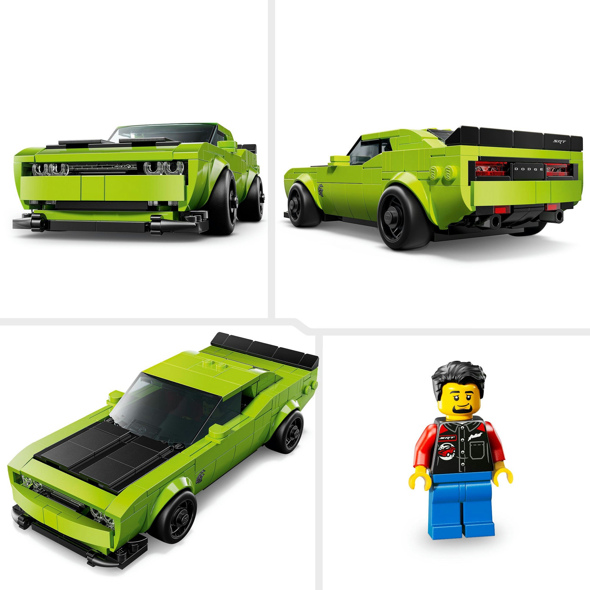 Lego speed champions 77237 dodge challenger srt hellcat sportauto