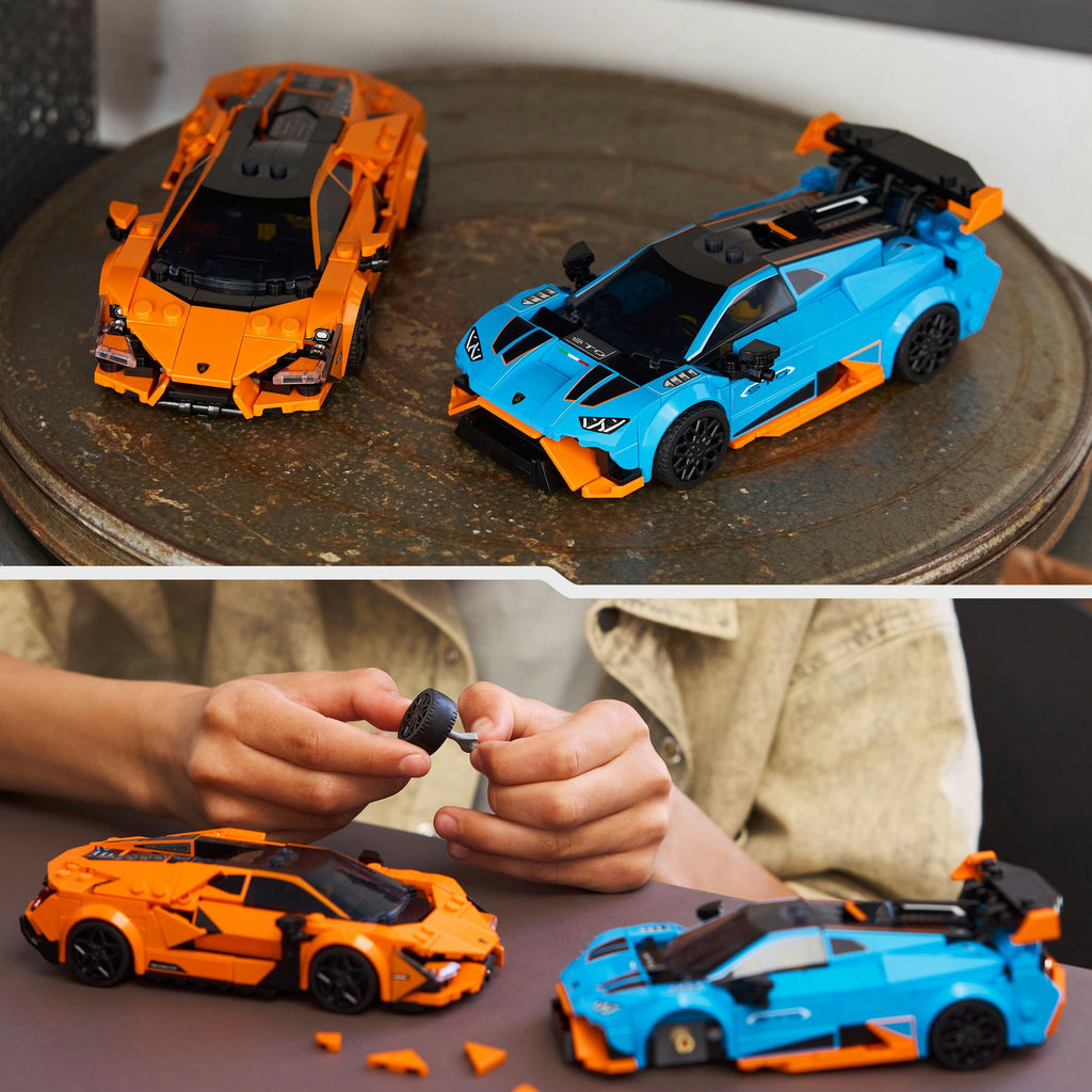LEGO - speed champions 77238 lamborghini revuelto en huracan sto