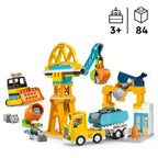 LEGO - duplo 10476 3-in-1 bouwplaats en voertuigen