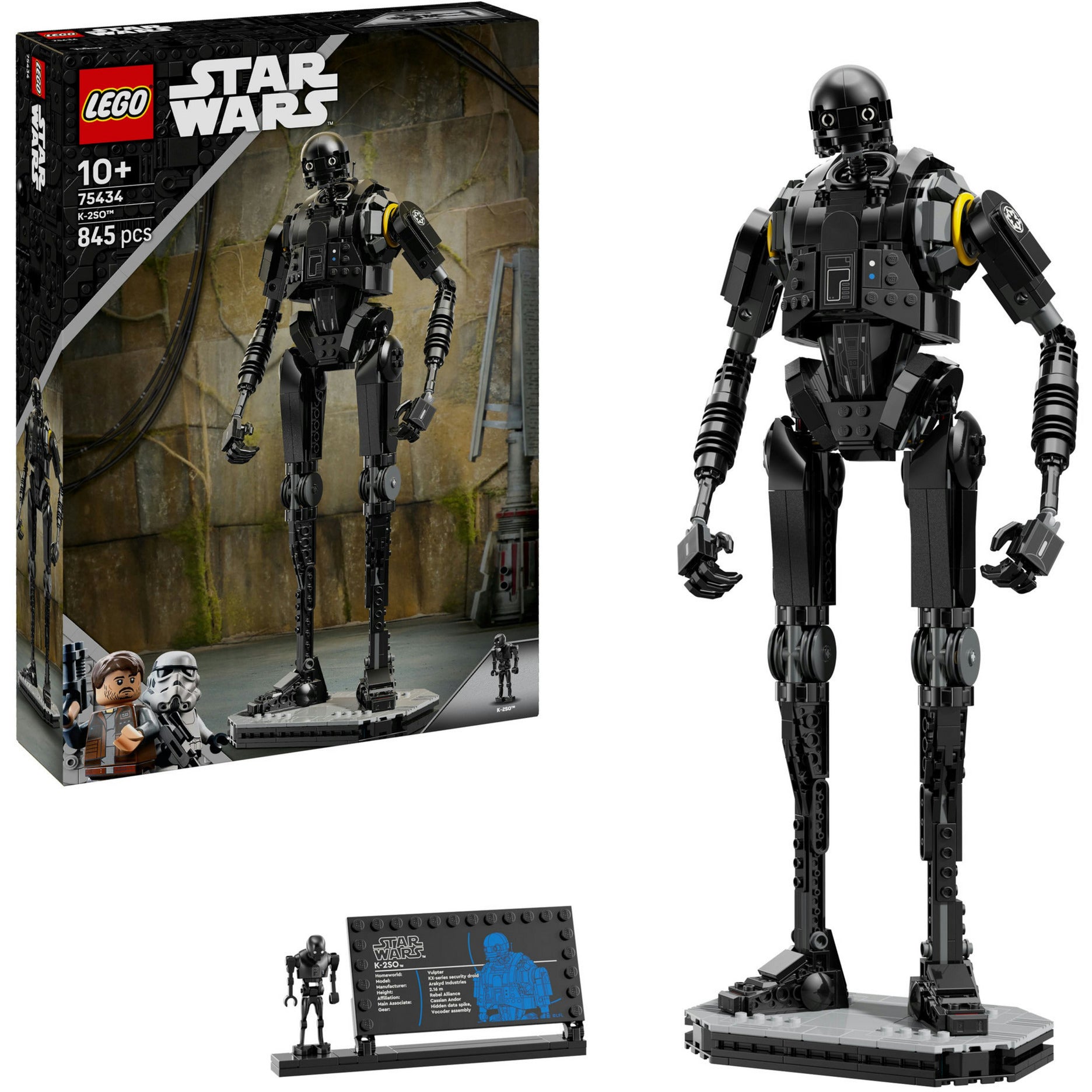 Lego star wars 75434 k-2so security driod robot