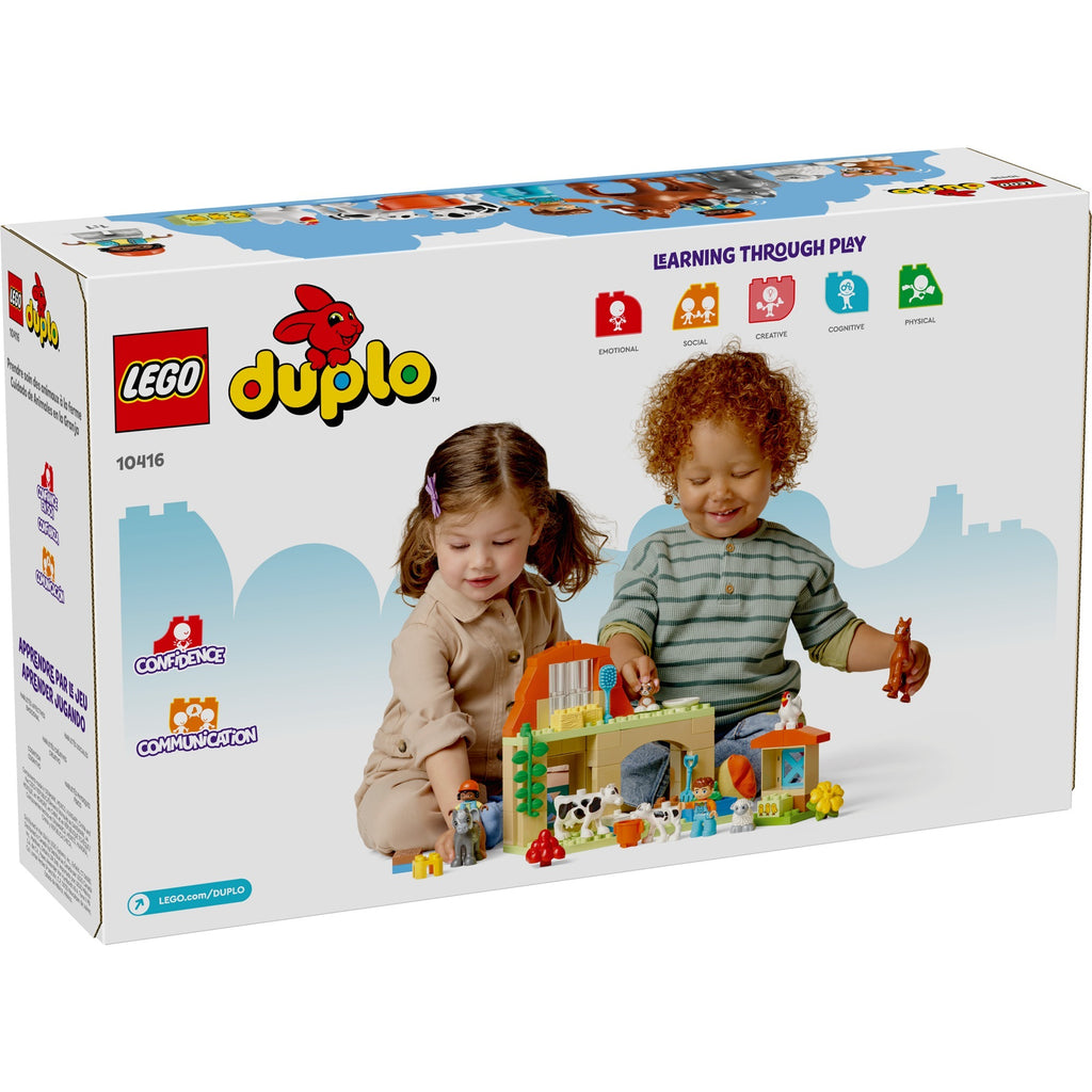 Lego duplo town 10416 dieren verzorgen op de boerderij