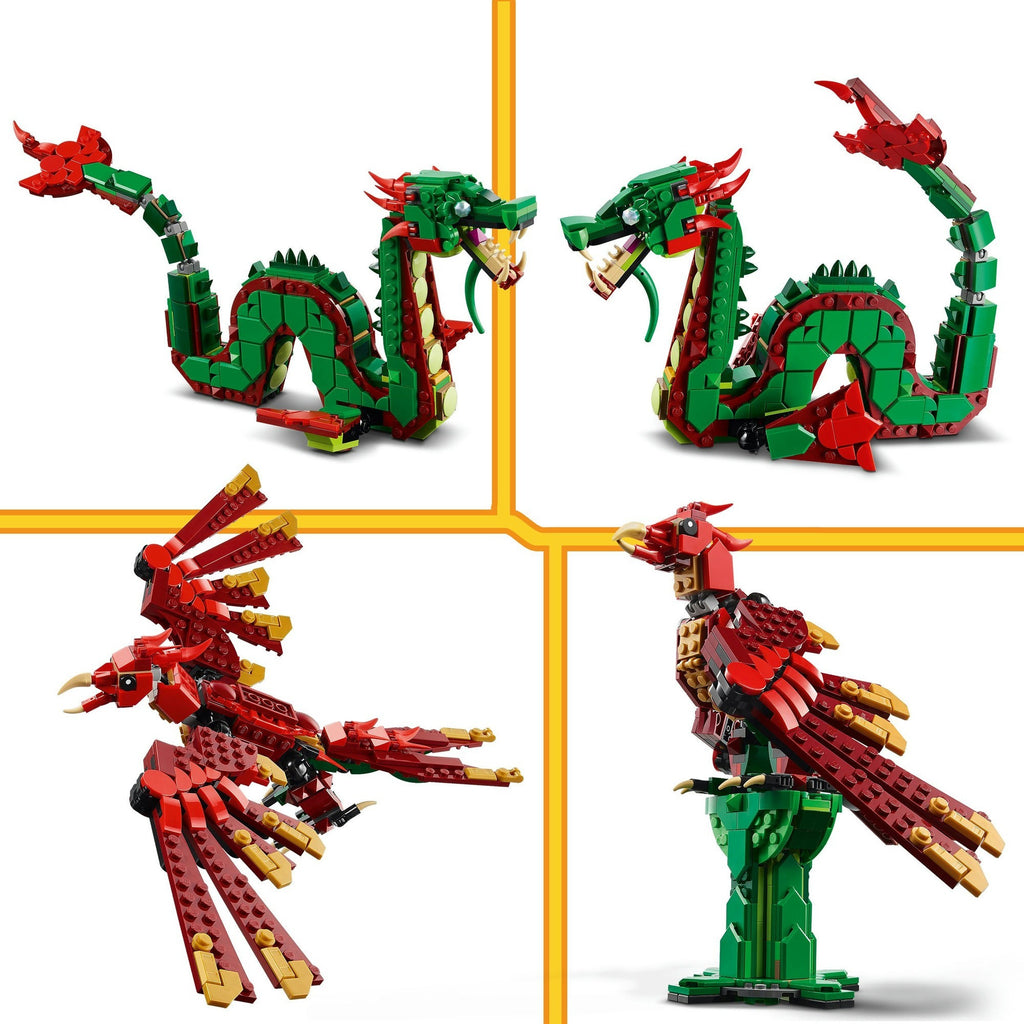 Lego creator 3in1 middeleeuwse draak - 31161
