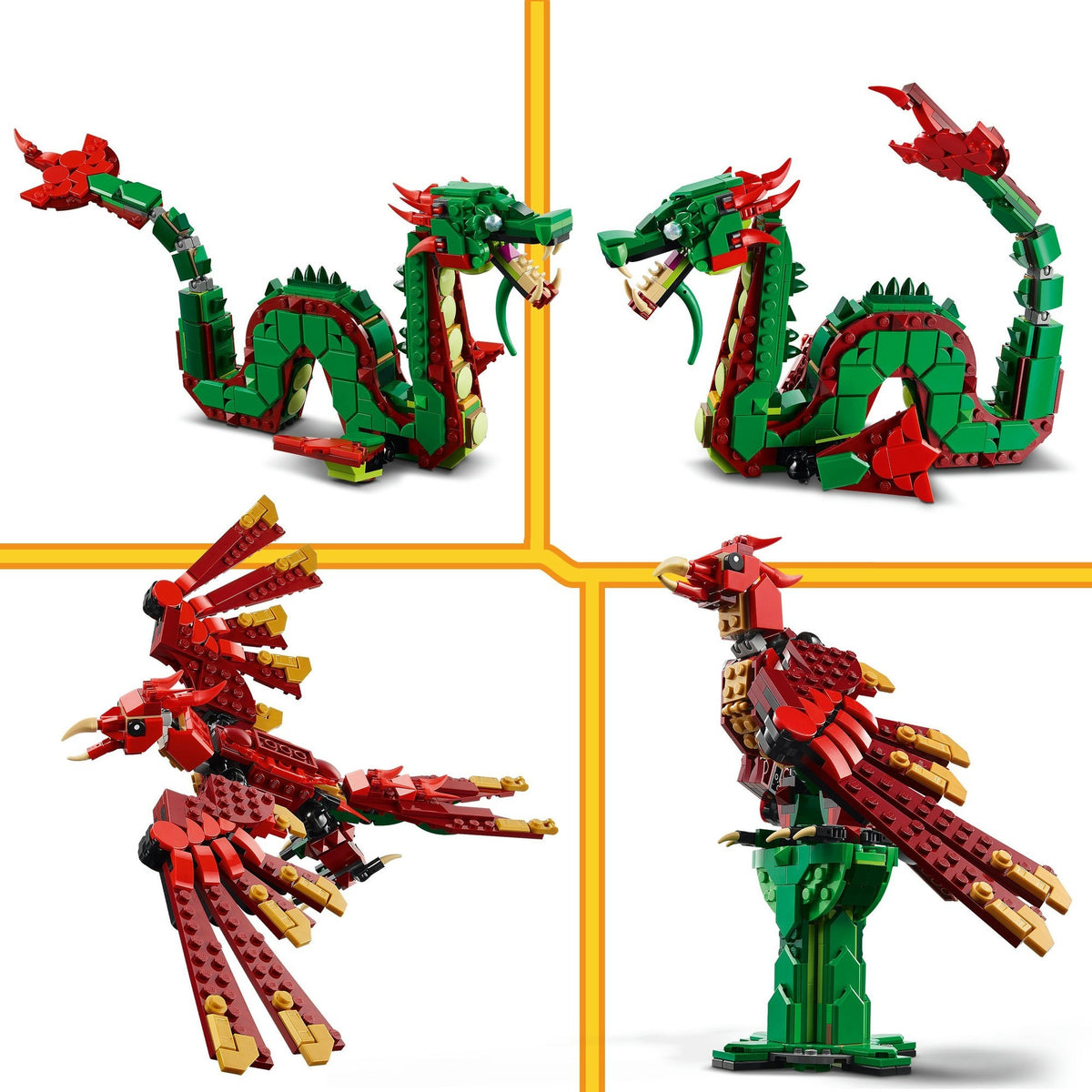Lego creator 3in1 middeleeuwse draak - 31161