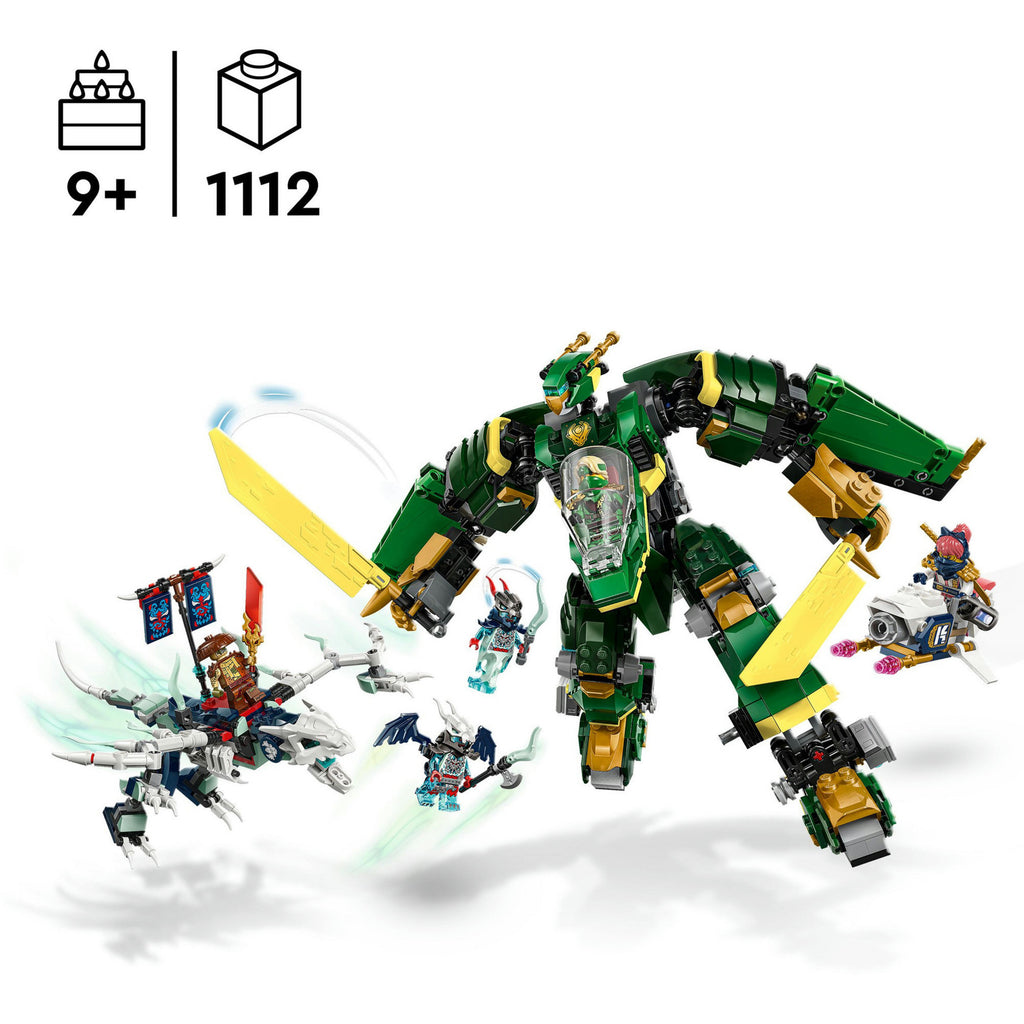 Lego ninjago 71845 lloyds vliegtuigmecha