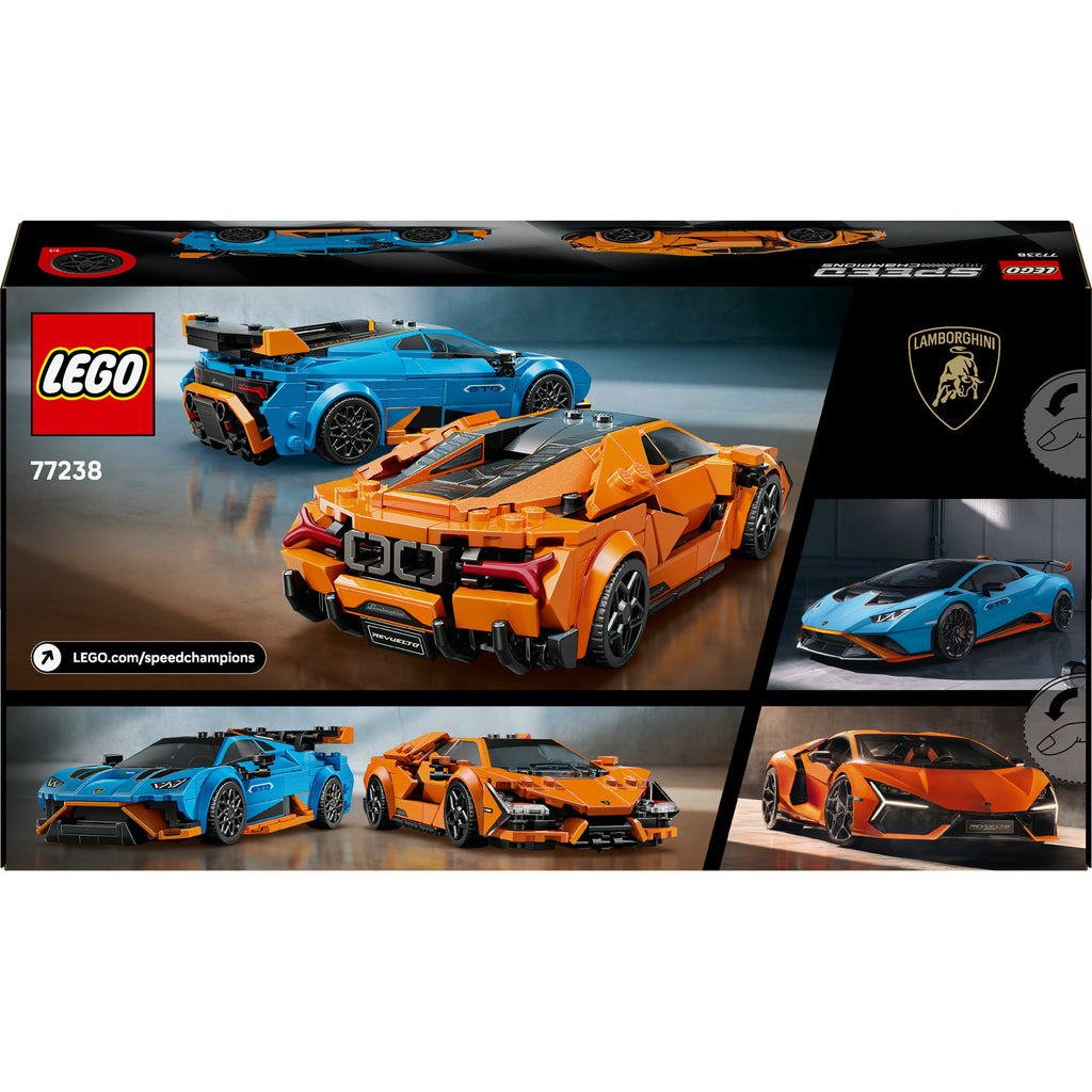 LEGO - speed champions 77238 lamborghini revuelto en huracan sto