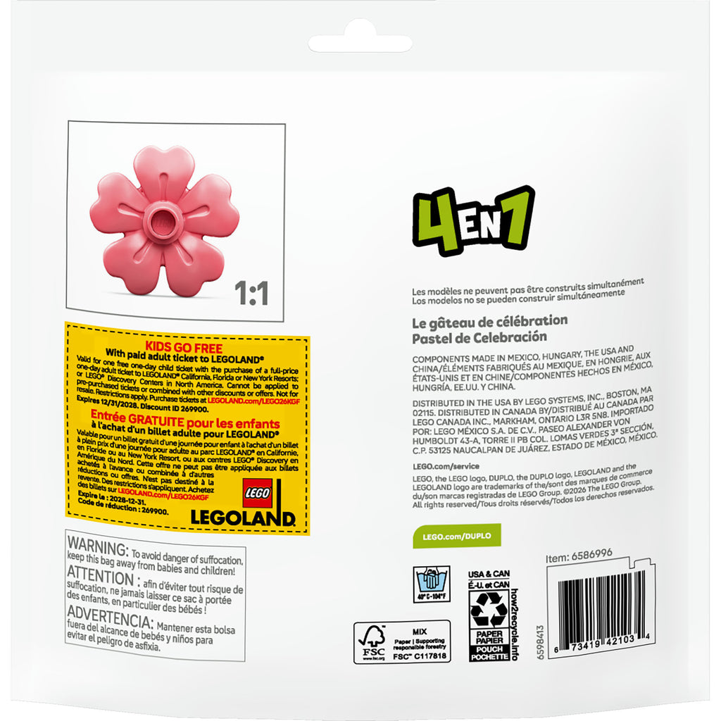 Lego duplo 30712 feestelijke taart
