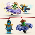 Lego ninjago 71849 nya vs. elementaire monsterspinner