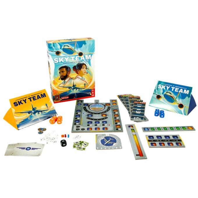 999games 999 games sky team bordspel (nederlands, 2 spelers, 20 minuten, vanaf 12 jaar)