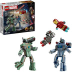 Lego super heroes marvel 76320 iron man en war machine vs hammer drones