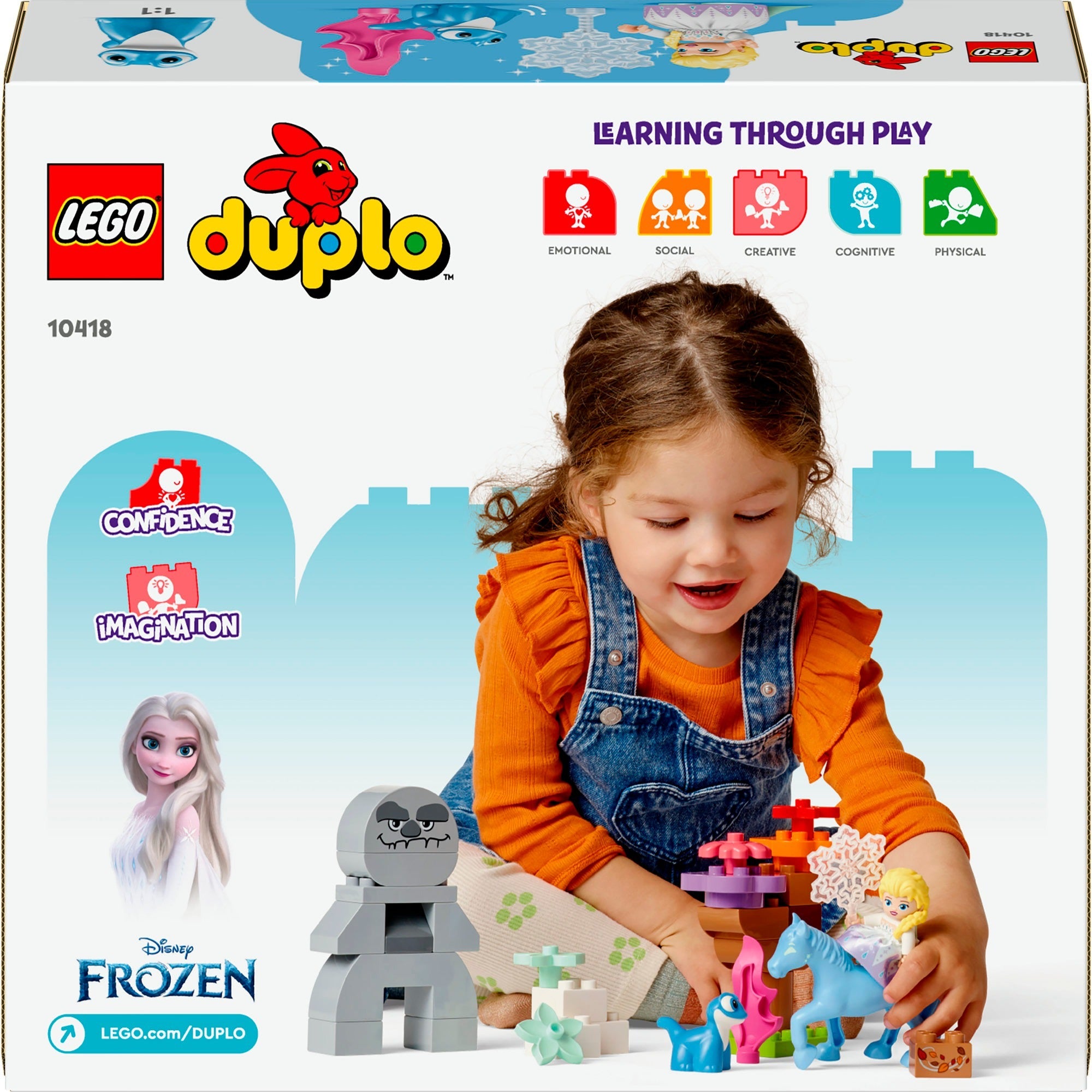Lego duplo 10418 elsa en bruni in het betoverde bos