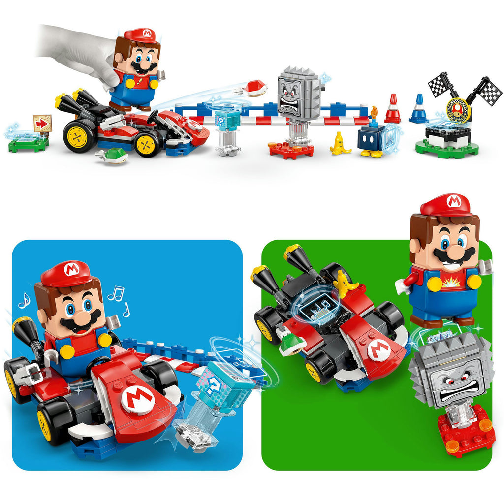 LEGO - super mario 72043 mario en standaardkart