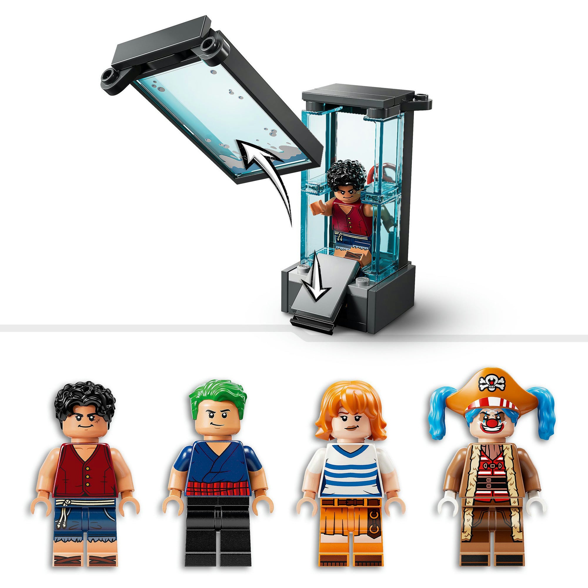 LEGO - one piece 75637 circustent van buggy de clown
