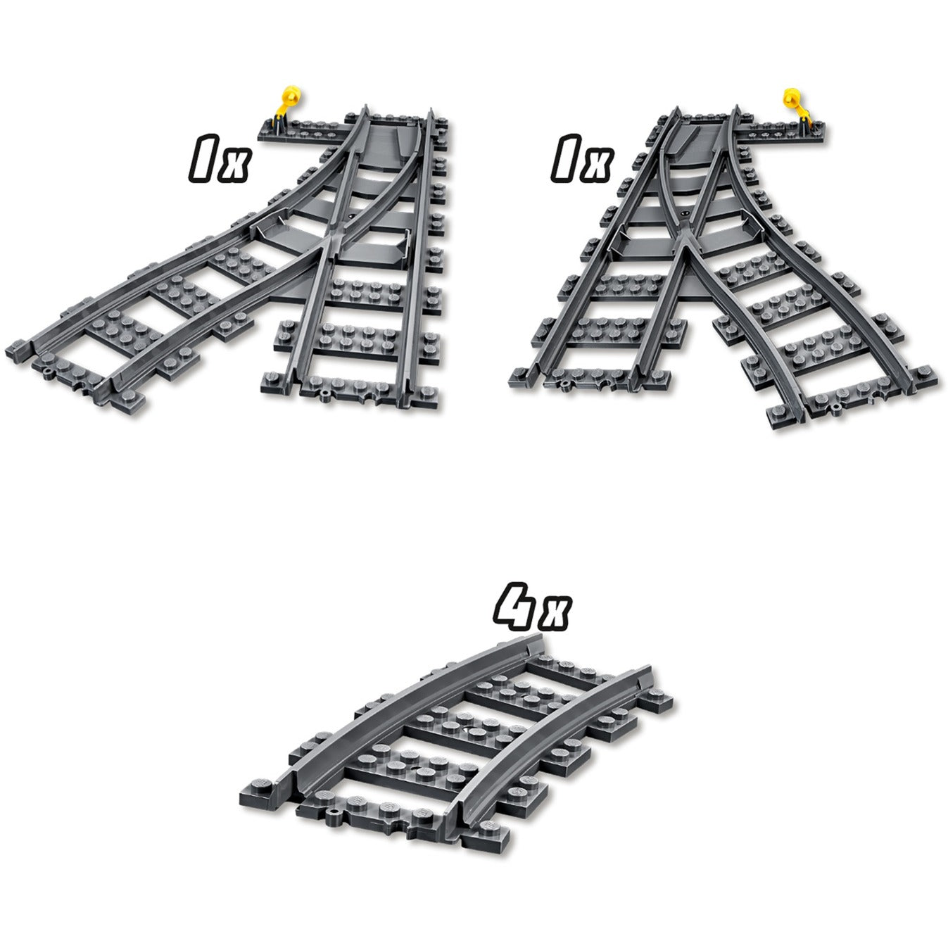 LEGO - city trein 60238 wissels