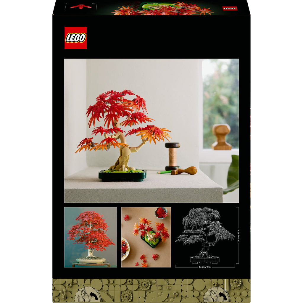 LEGO - the botanical collection - japanse esdoorn bonsaiboompje constructiespeelgoed (10348)
