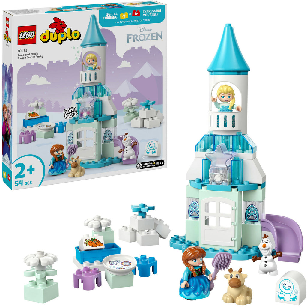 Lego duplo ǀ disney anna en elsa's frozen kasteelfeest set - 10455