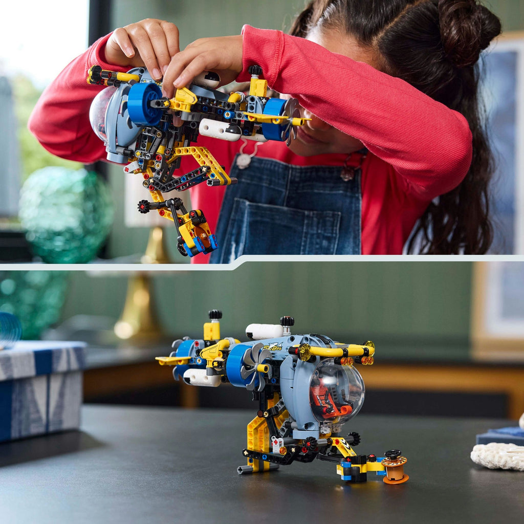 Lego technic onderzeeër voor diepzeeonderzoek - 42201