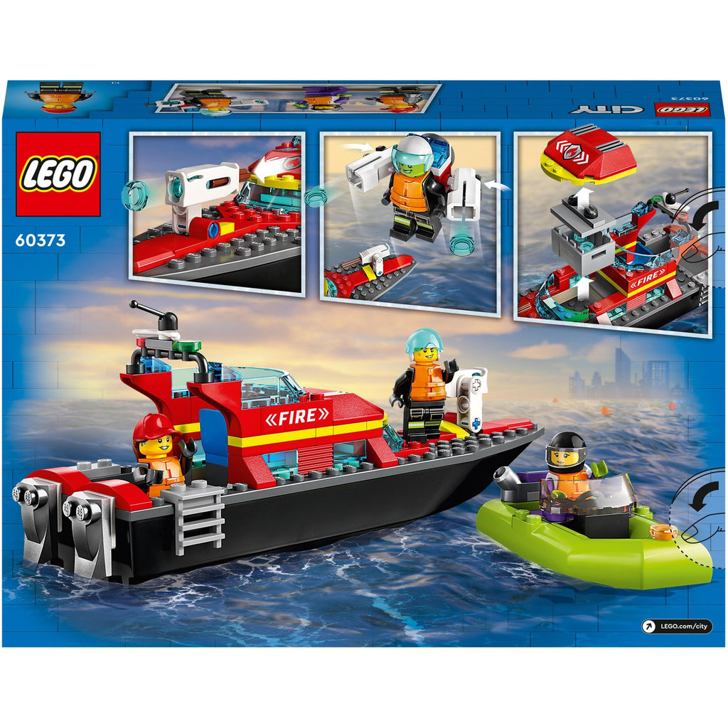 LEGO - city 60373 reddingsboot brand