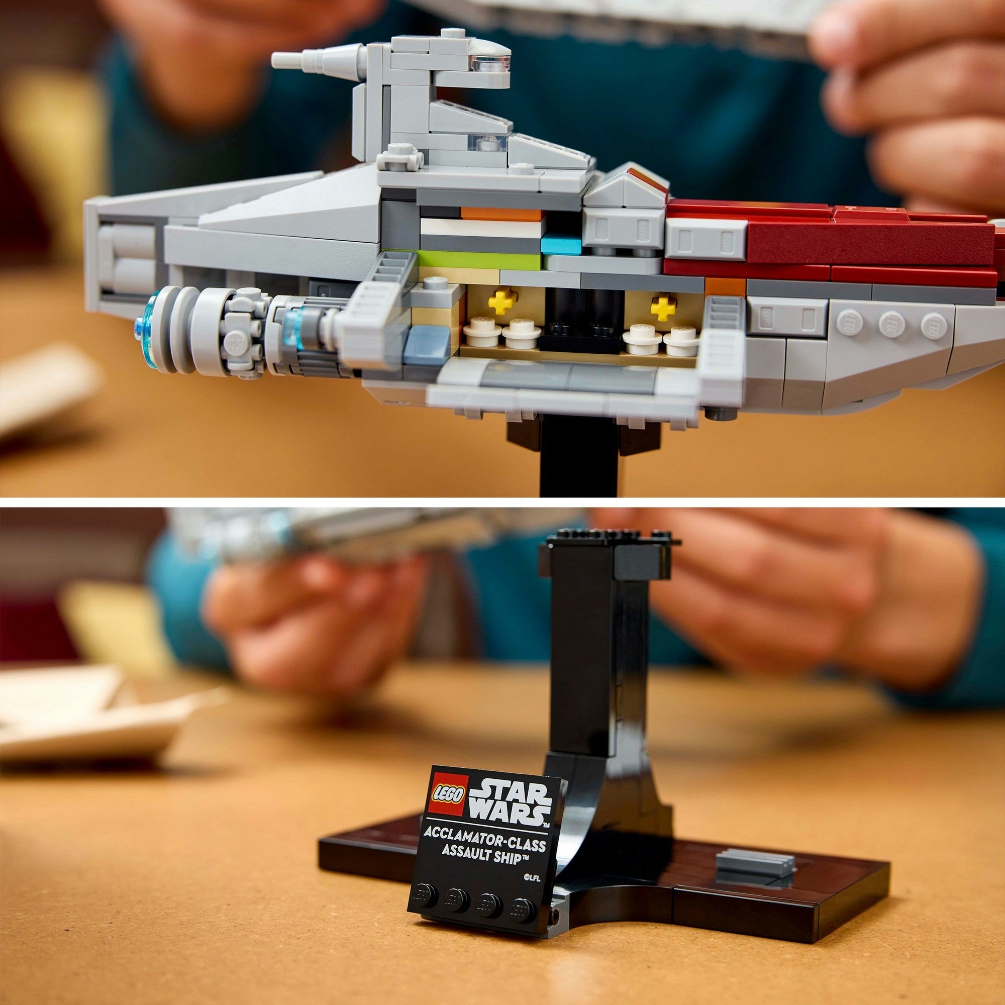 Lego star wars 75404 acclamator-class assault ship