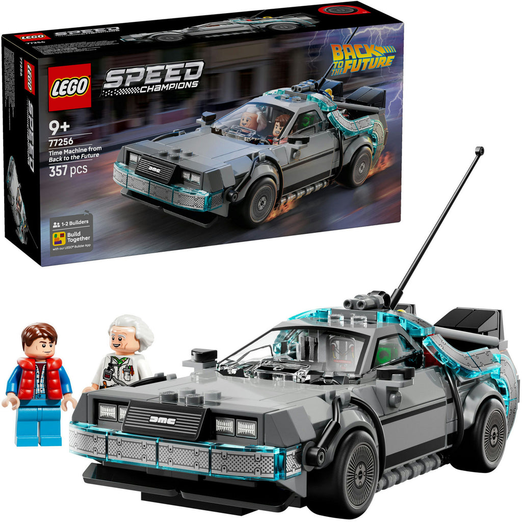 Lego speed champions 77256 tijdmachine uit back to the future