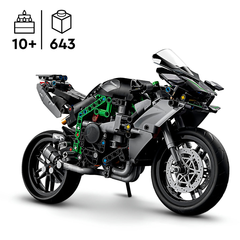 Lego technic 42170 kawasaki ninja h2r motor