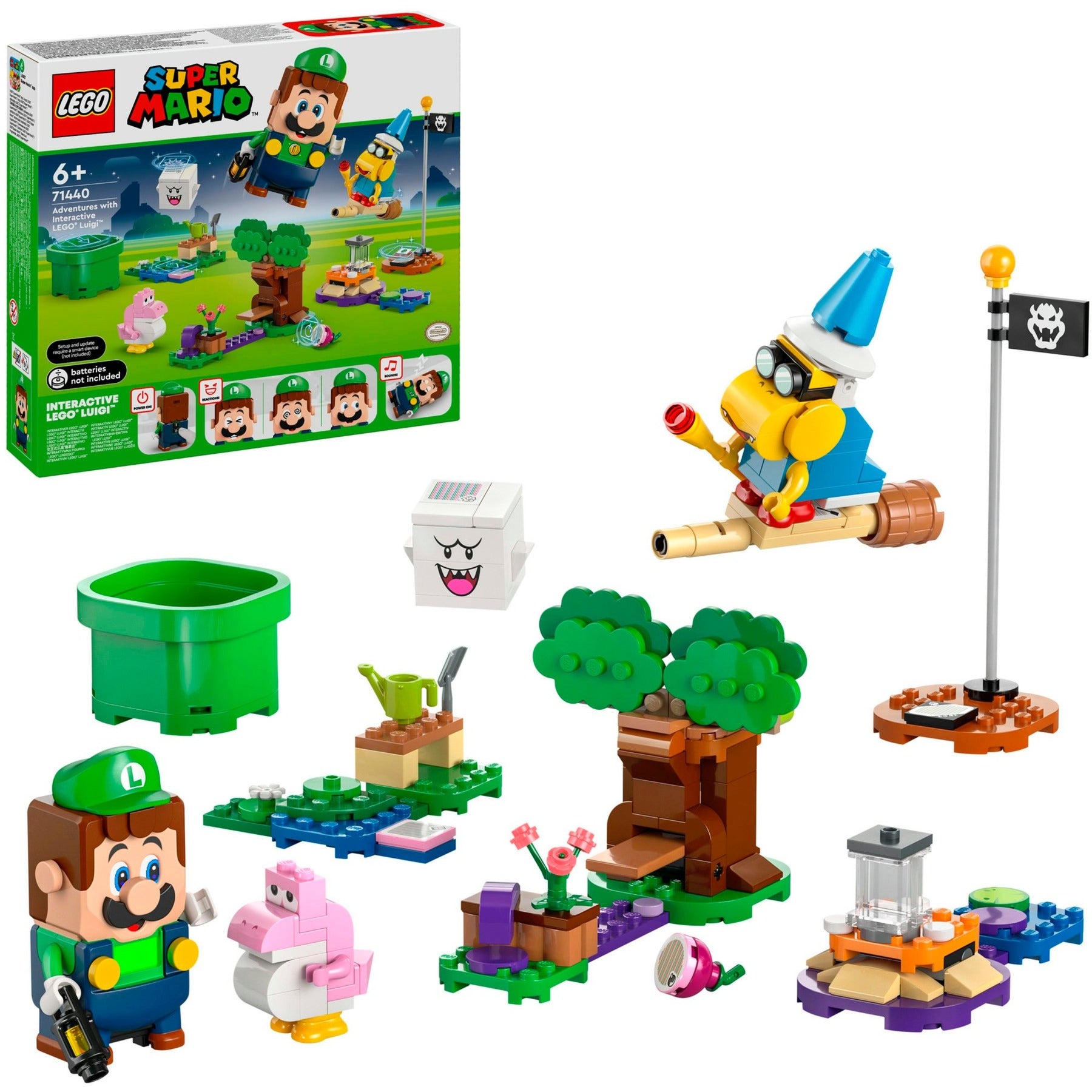Lego super mario 71440 avonturen met interactieve luigi