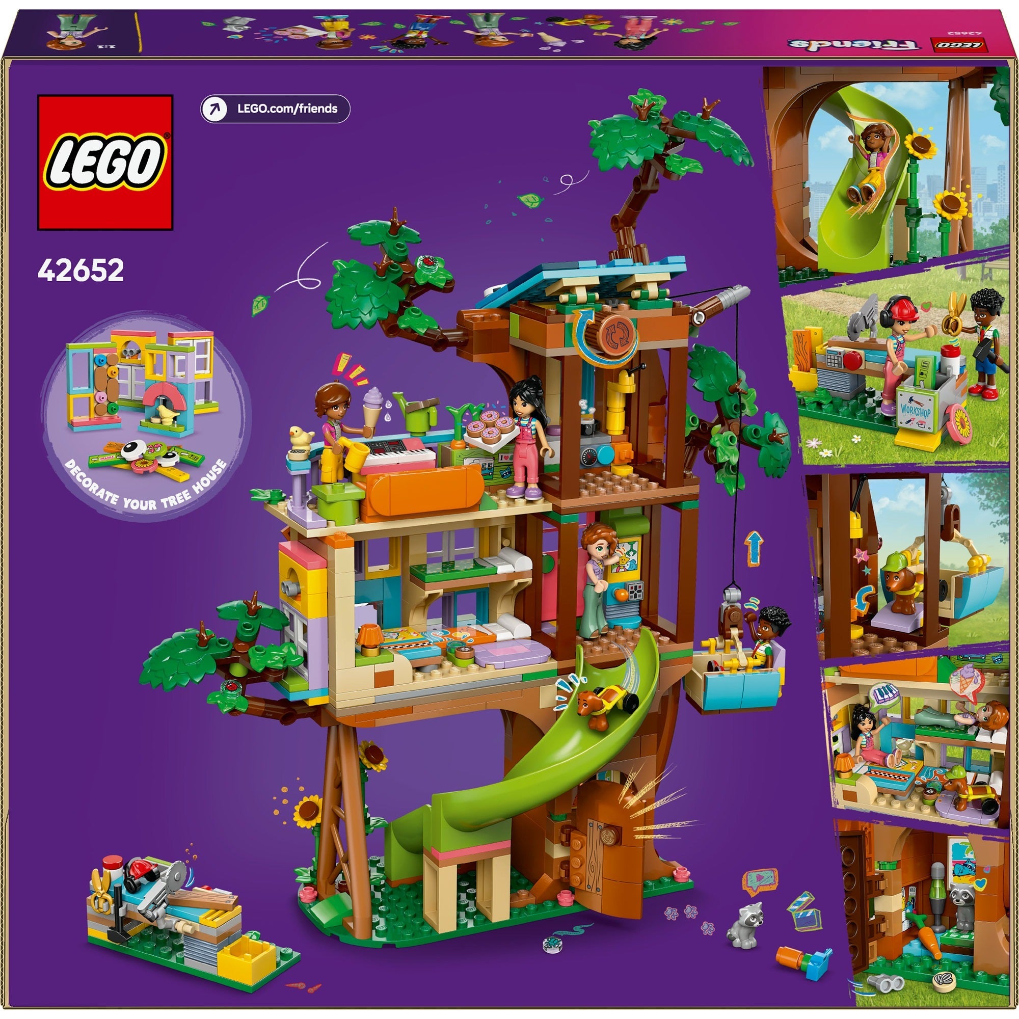 Lego friends boomhut voor de vrienden - 42652