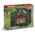 Schleich farm world - konijnenhok speelfiguur (42728)