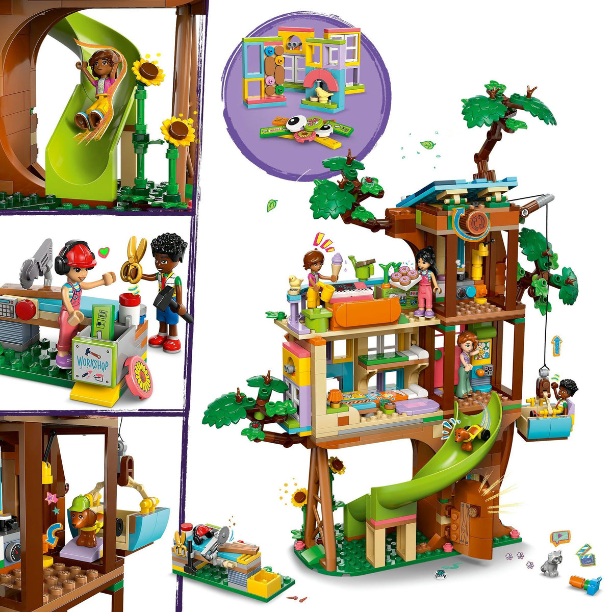 Lego friends boomhut voor de vrienden - 42652