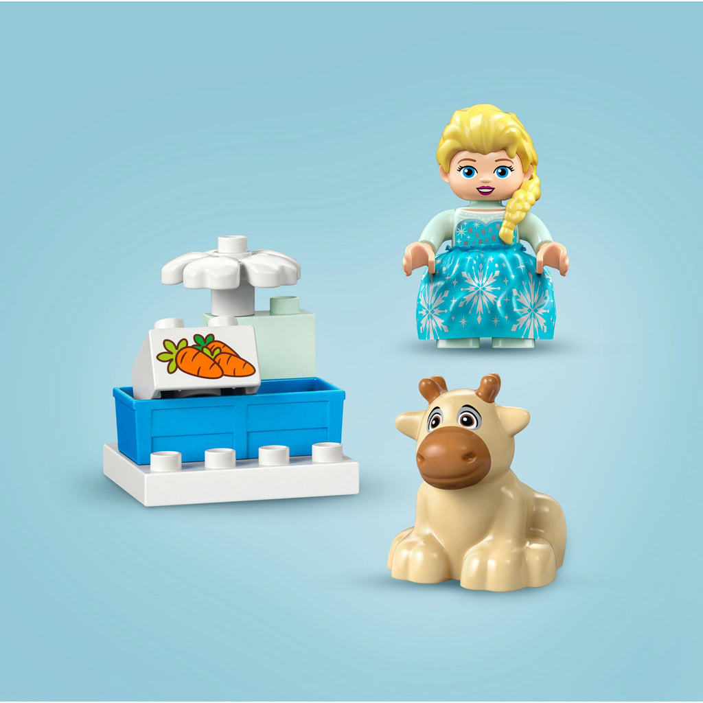 Lego duplo ǀ disney anna en elsa's frozen kasteelfeest set - 10455
