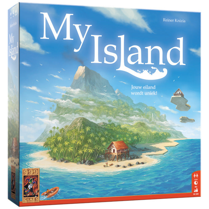 999games 999 games my island bordspel (nederlands, 2 - 4 spelers, 30 minuten, vanaf 10 jaar)