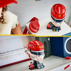 Lego editions scuderia ferrari hp helm van charles leclerc - 43014