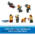 Lego city brandweerkazerne en brandweerauto - 60414