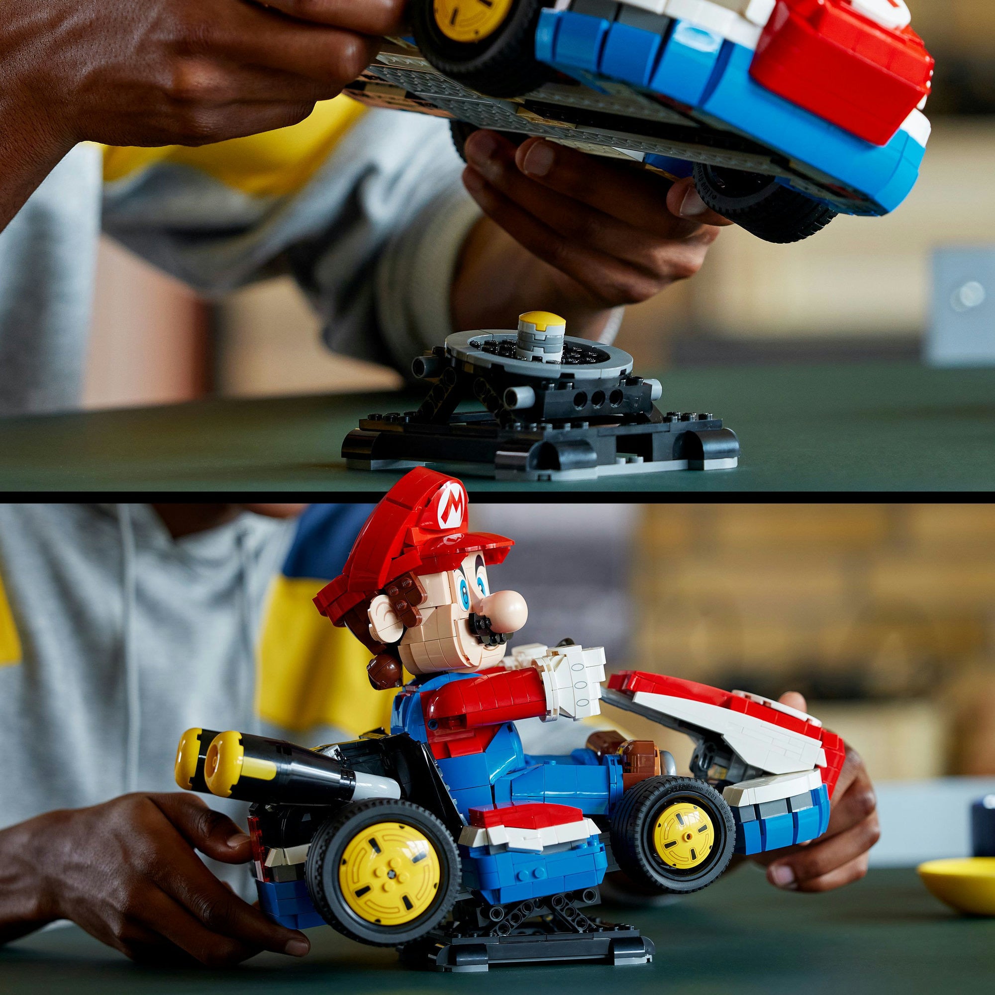 Lego super mario 72037 mario kart mario en standaardkart