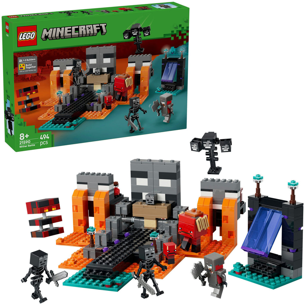 Lego minecraft 21590 de wither-strijd