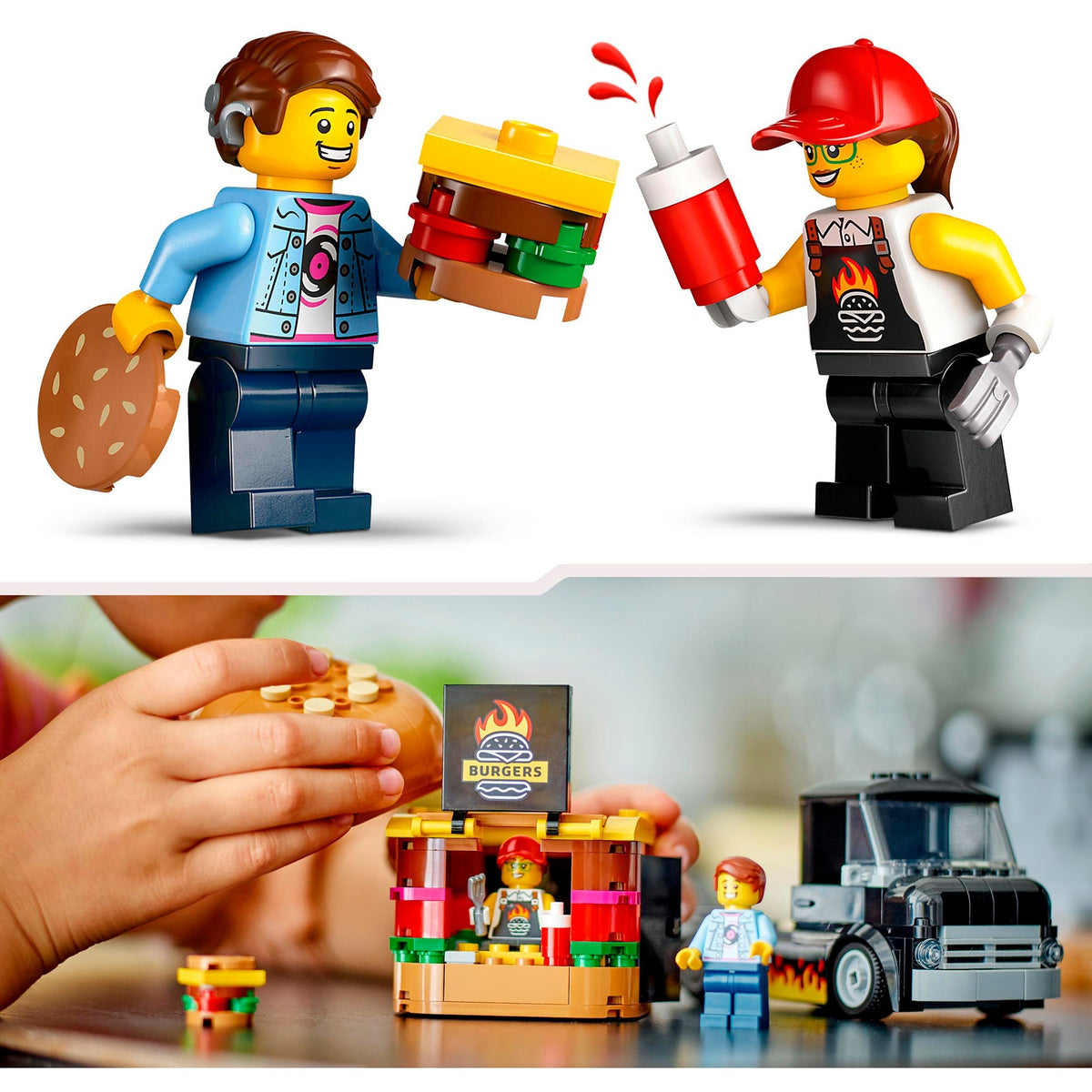 Lego city hamburgertruck - 60404