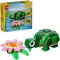 LEGO - ® creator 3in1 schildpad met waterlelie - speelgoedmodel - bouw om tot kameleon of kikker - 31377