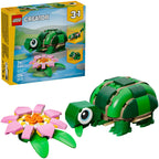 LEGO - ® creator 3in1 schildpad met waterlelie - speelgoedmodel - bouw om tot kameleon of kikker - 31377