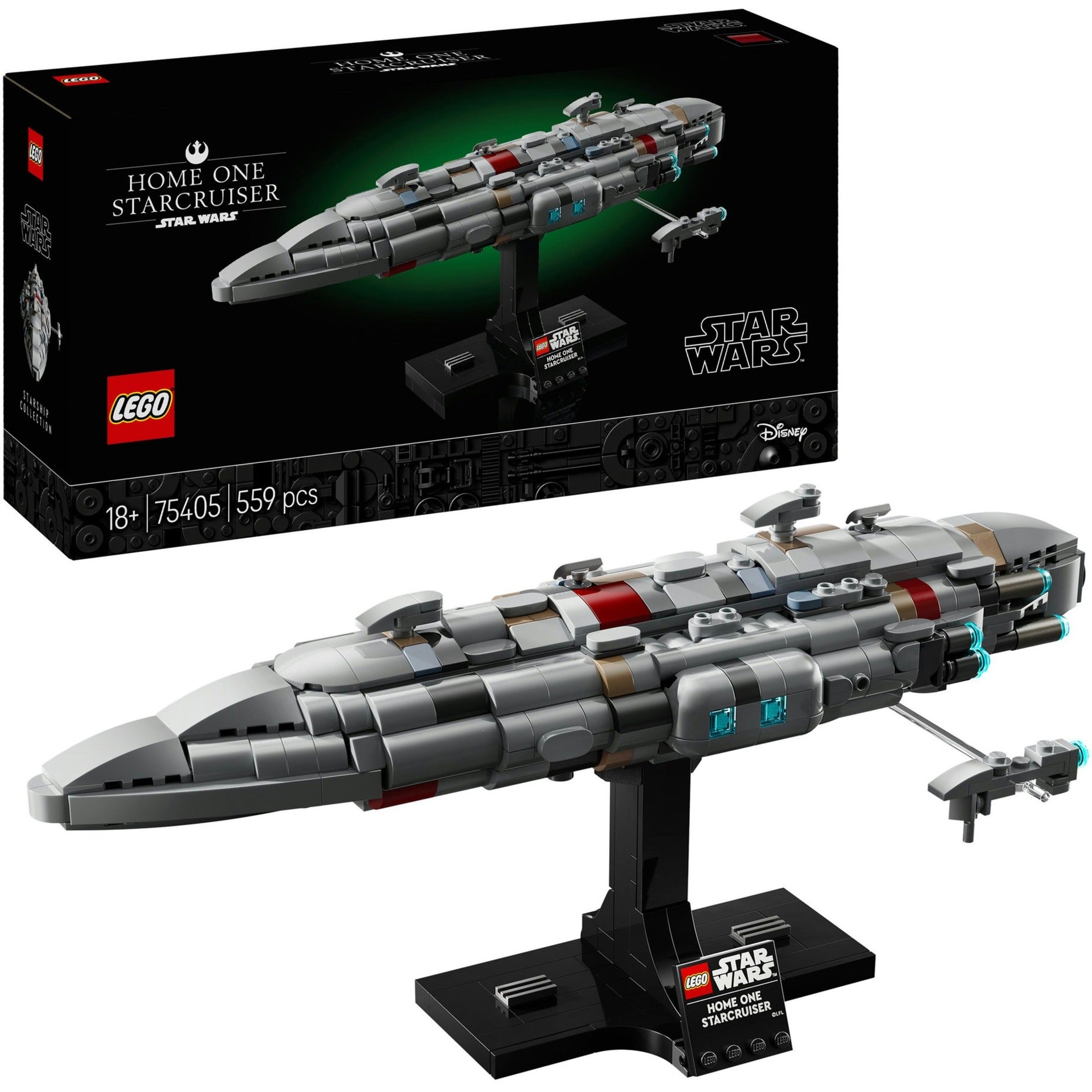 Lego star wars 75405 home one starcruiser