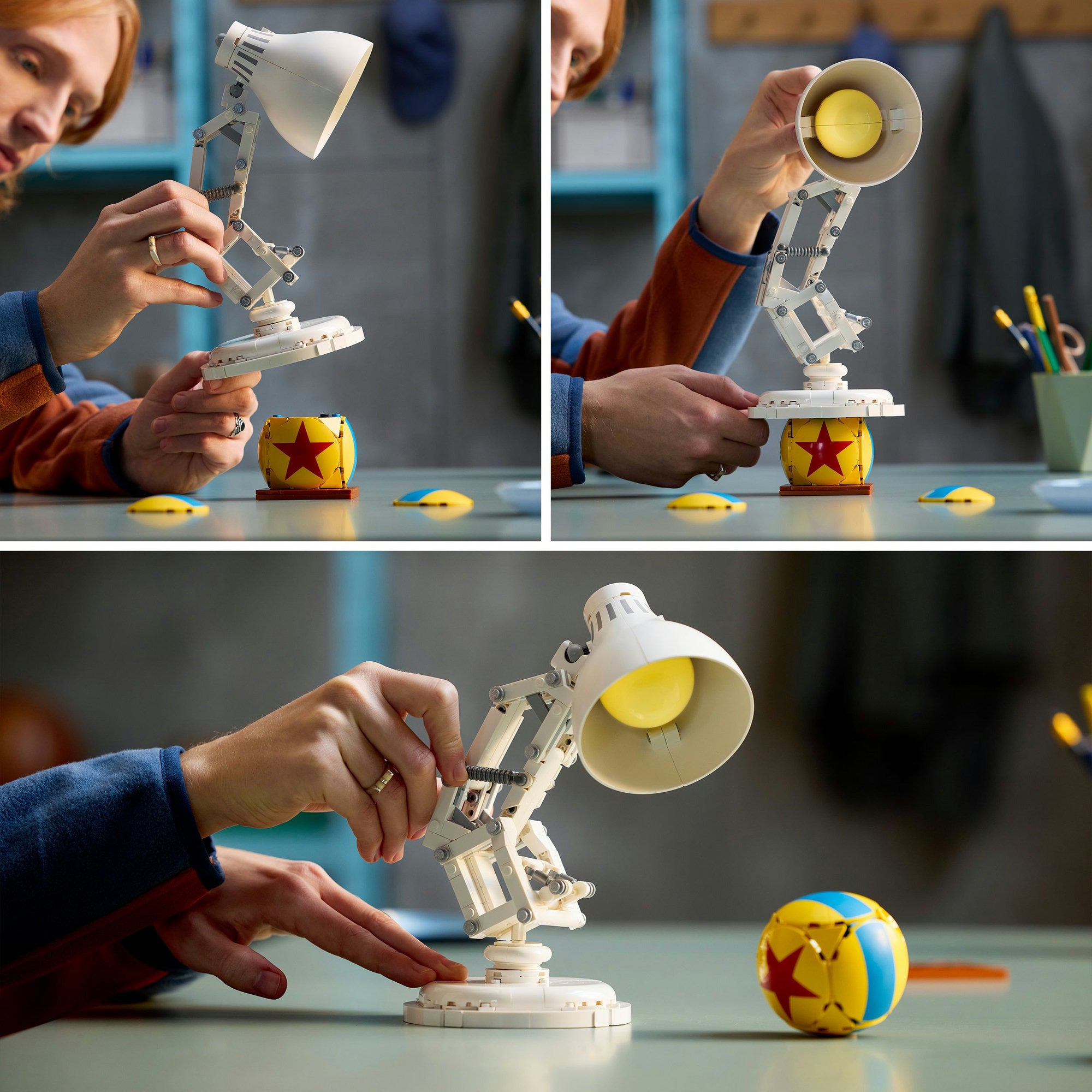 Lego ideas 21357 disney pixar luxo jr.