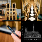 Lego architecture notre-dame van parijs - 21061